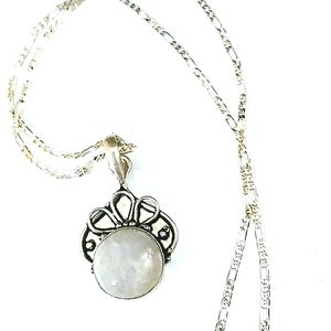 Genuine Moonstone Necklace